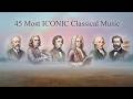 50 Most ICONIC Ever Written that Everyone Knows| Beethoven, Mozart, Chopin, Brahms, Bach, Haydn,...
