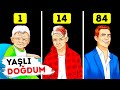 YAŞLI BİR İNSAN OLARAK DOĞUP GİTGİDE GENÇLEŞSEYDİNİZ NE OLURDU