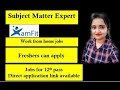 XamFit | Subject matter expert for Physical Education | Paid internship | Jobs for 12th Pass