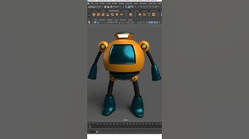 ROBOT Modeling in MAYA | Full video link in description  #modeling  #3dmodel #trending #robot