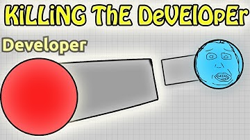 DEVELOPER TANK KILLED diepio // How to kill Developer Tank Diep.io // Huge / Massive Developer tank