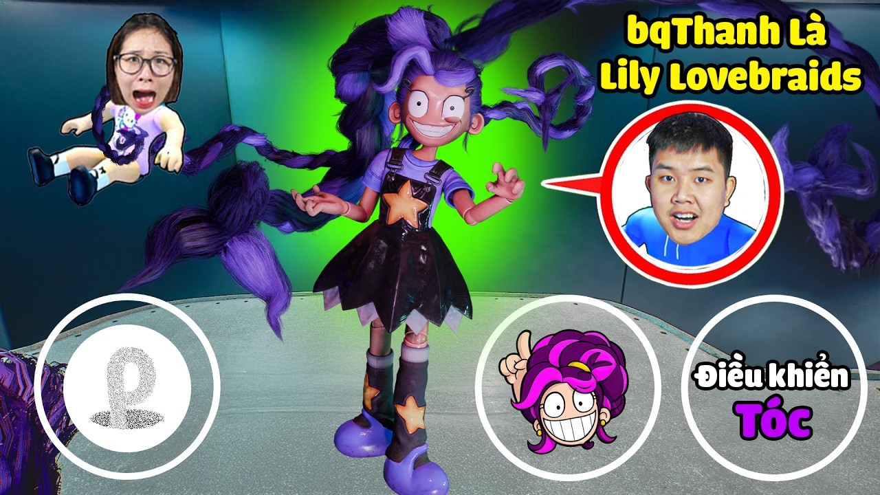 bqThanh Trở thành Lily Lovebraids, Prototype...trong POPPY PLAYTIME 5 Troll Ốc Sợ Phát Khóc