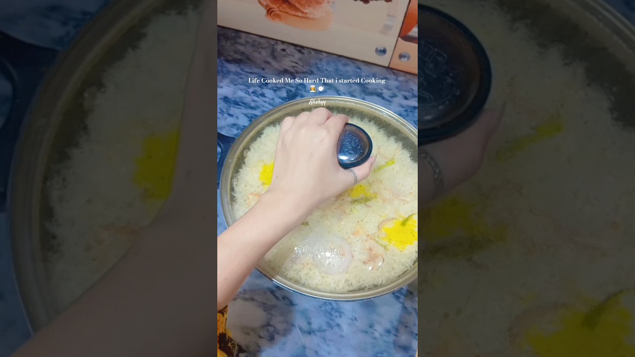 Biryani that heals the soul 👀👩‍🍳 