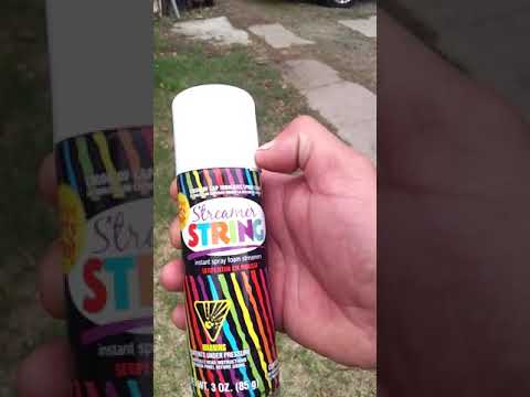 Daddy pulling silly string prank on son when he was little😂🤣