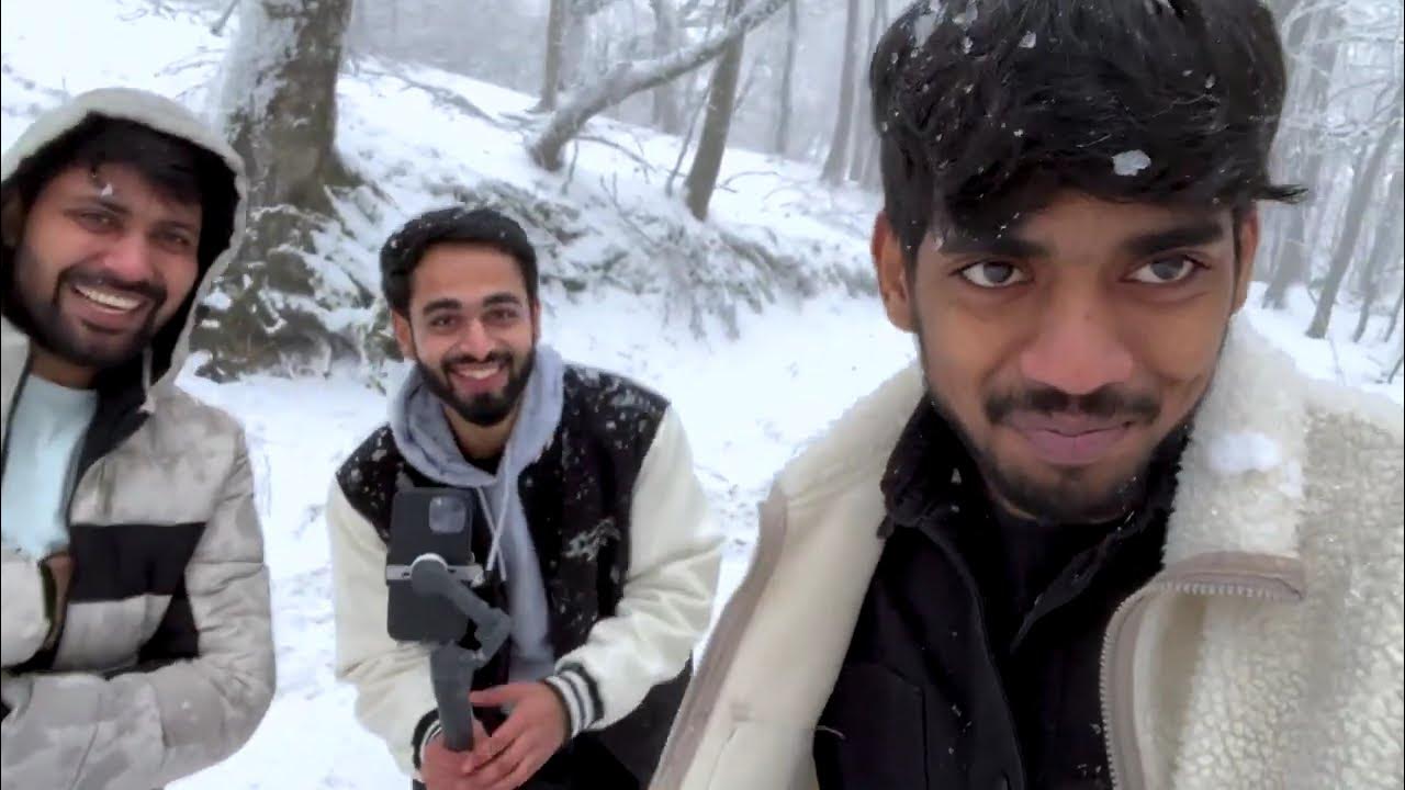 BEST SNOW Place Near TBILISI Winter In Tbilisi 2024 Vlog Tbilisi snowfall