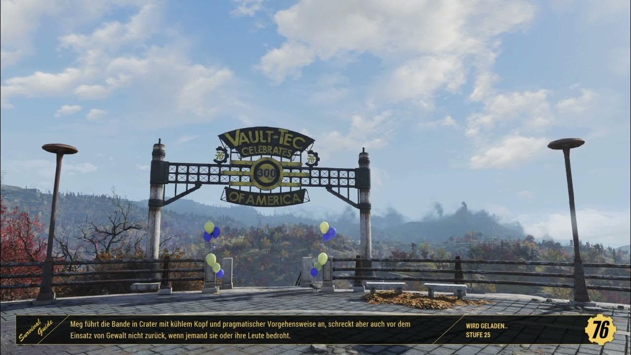 Base Jump with Powerrüstung on Fallout 76 YouTube
