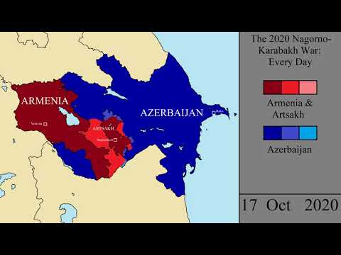 The 2020 Nagorno-Karabakh War: Every Day