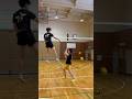 ボールに当てたかったんだけどね #volleyball #haikyo #haikyu #バレー #バレーボール#ハイキュー #赤星伸城#山田滉太#おすすめ