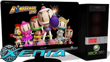 XENIA Xbox 360 Emulator - Bomberman Live (2007). Ingame 60FPS. Vulkan (Color Fix). Test #5