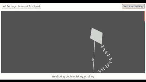 Mouse & Touchpad testing on Ubuntu 13.04