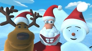 Christmas cartoon for kids - Starring a reindeer, a snowman and santa by tinyschool