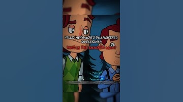 Hello neighbors unanswered questions: who is the shadow man?#helloneighbor @tinyBuildGAMES