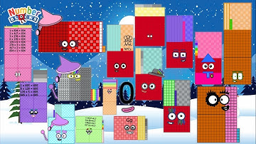 UNLOCKS! Numberblocks Skip Counting by 139! | Learn to Count | educational kids @ColorArt_id #maths