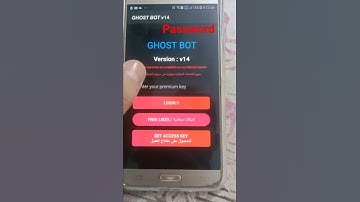 ghost bot V14 password