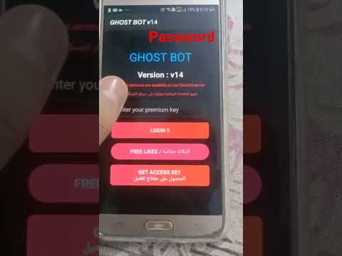 Ghost Bot V14 Password