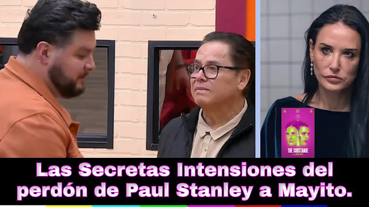 Paul Stanley y Mario Bezares y las Secretas Intensiones detrás del perdón.