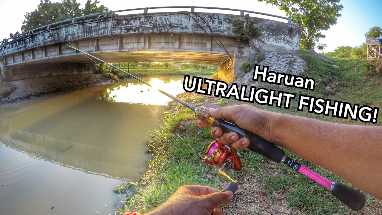 Casting IKAN HARUAN ULTRALIGHT FISHING YouTube