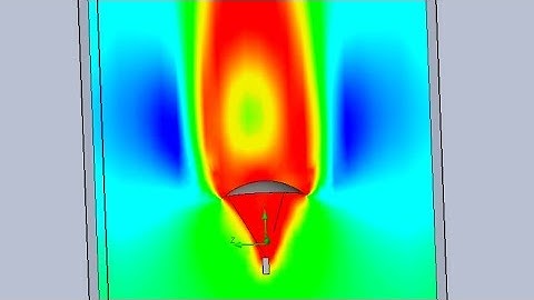 SolidWorks Flow Simulation - Basic Parachute Model Example