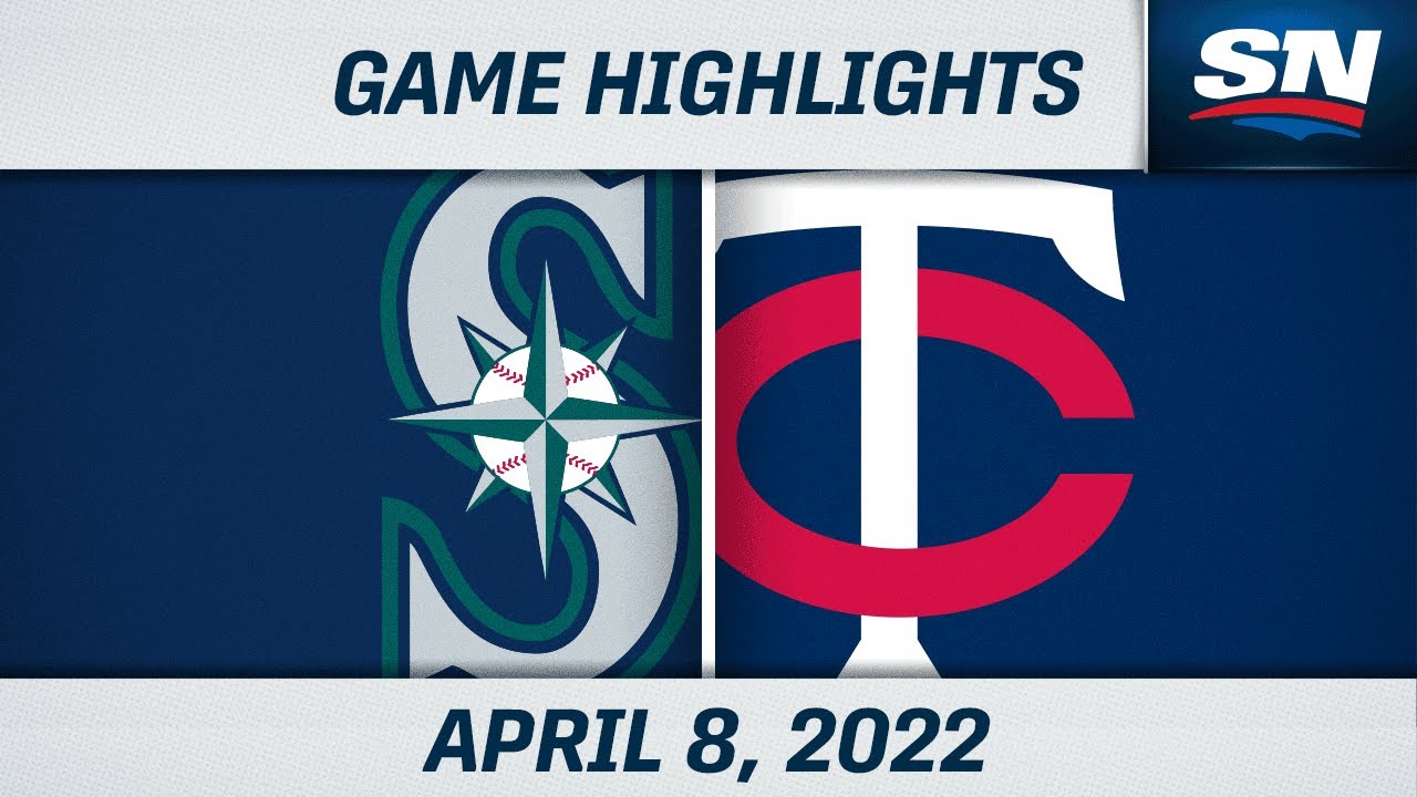 MLB Highlights Mariners vs. Twins Apr 8, 2022 YouTube