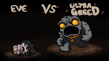 [60 fps] Binding of Isaac - Repentance - Greed Mode unlocks - Vol. 6 - Eve [no commentary]