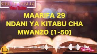 MAARIFA 29 NDANI YA KITABU CHA MWANZO