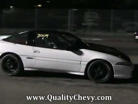 1990 Mitsubishi Eclipse GSX vs 2013 Chevrolet Camaro ZL1 Drag Racing Racelegal.com 3-22-2013