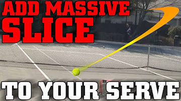 Slice Serve Part 1 of 3: How to add massive Slice to your serve