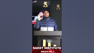 Neet Physics tricks by Saket Kumar Singh, Saket Institute, Neet Physics, Janakpuri New Delhi