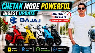 Chetak More Powerful 😳 Biggest Update 2026 | Motor Update + Google Map Feature | #trending 