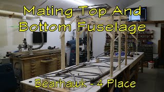Bearhawk Experimental Airplane Build : Mating Top And Bottom Fuselage