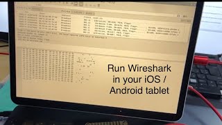 Run Wireshark in your iPad Pro, Android tablets screenshot 5