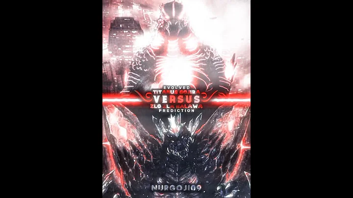Evolved Godzilla #vs Space Godzilla • SuperNova Prediction | #edit #gxkthenewempire #gxksupernova