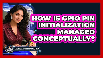 How Is GPIO Pin Initialization Managed Conceptually?