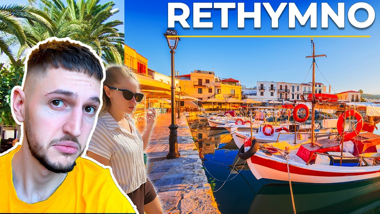 Dezamagire in GRECIA! Creta NU e cum credeam... | Rethymno