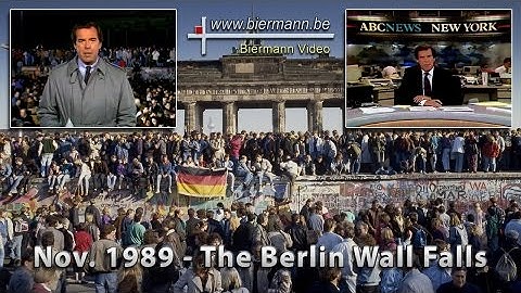 Nov. 1989 - The Berlin Wall Falls, with Peter Jennings