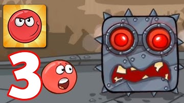 Red Ball 4 - Gameplay Walkthrough Part 3 - Box Factory (iOS, Android)