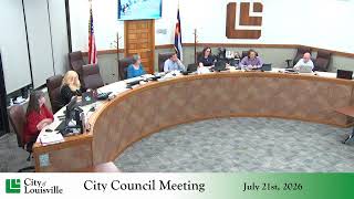 07/21/26 City Council Meeting
