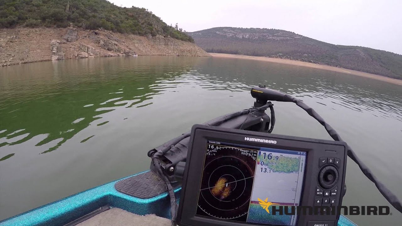 video humminbird onix 8 + 360