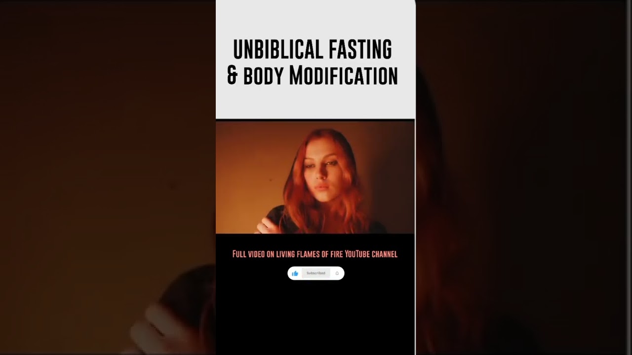 UNBIBLICAL FASTING X BODY MODIFICATION 