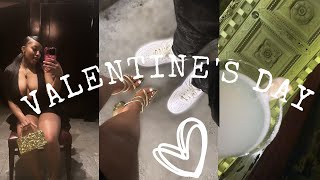 Day In My Life🧘🏾‍♀️| GRWM | Valentines Day🌹 |Dinner❤️#explore #vlog #explorepage #valentinesday