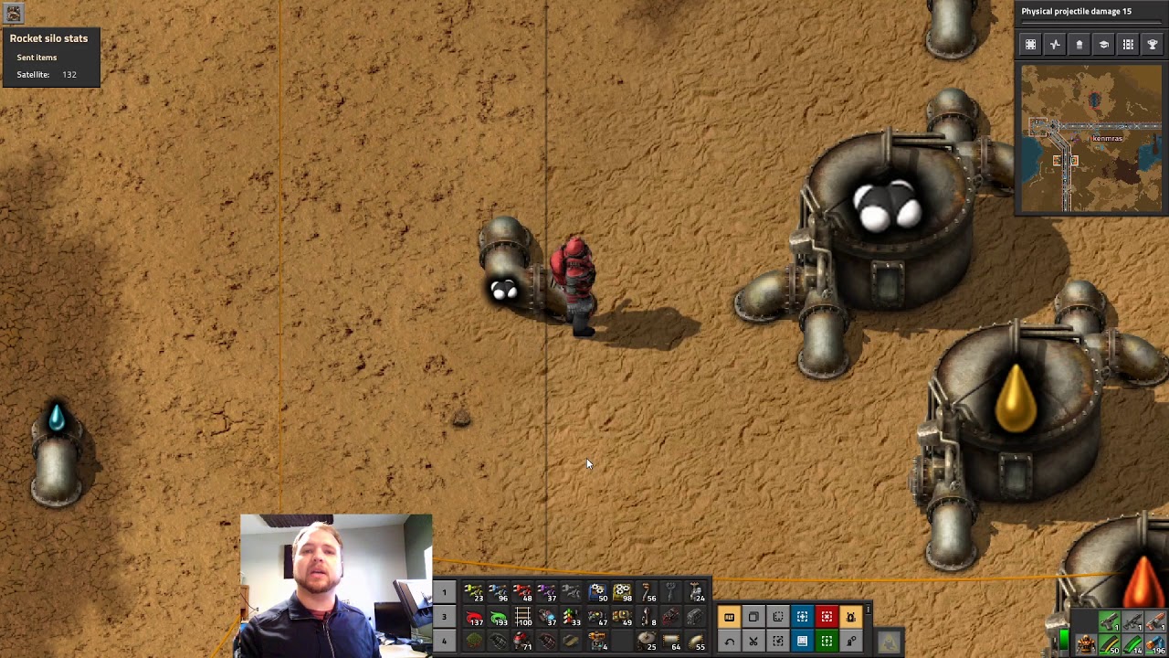 Factorio Noob Tube - Oil 2 - Basic and advanced oil processing, pipe ...