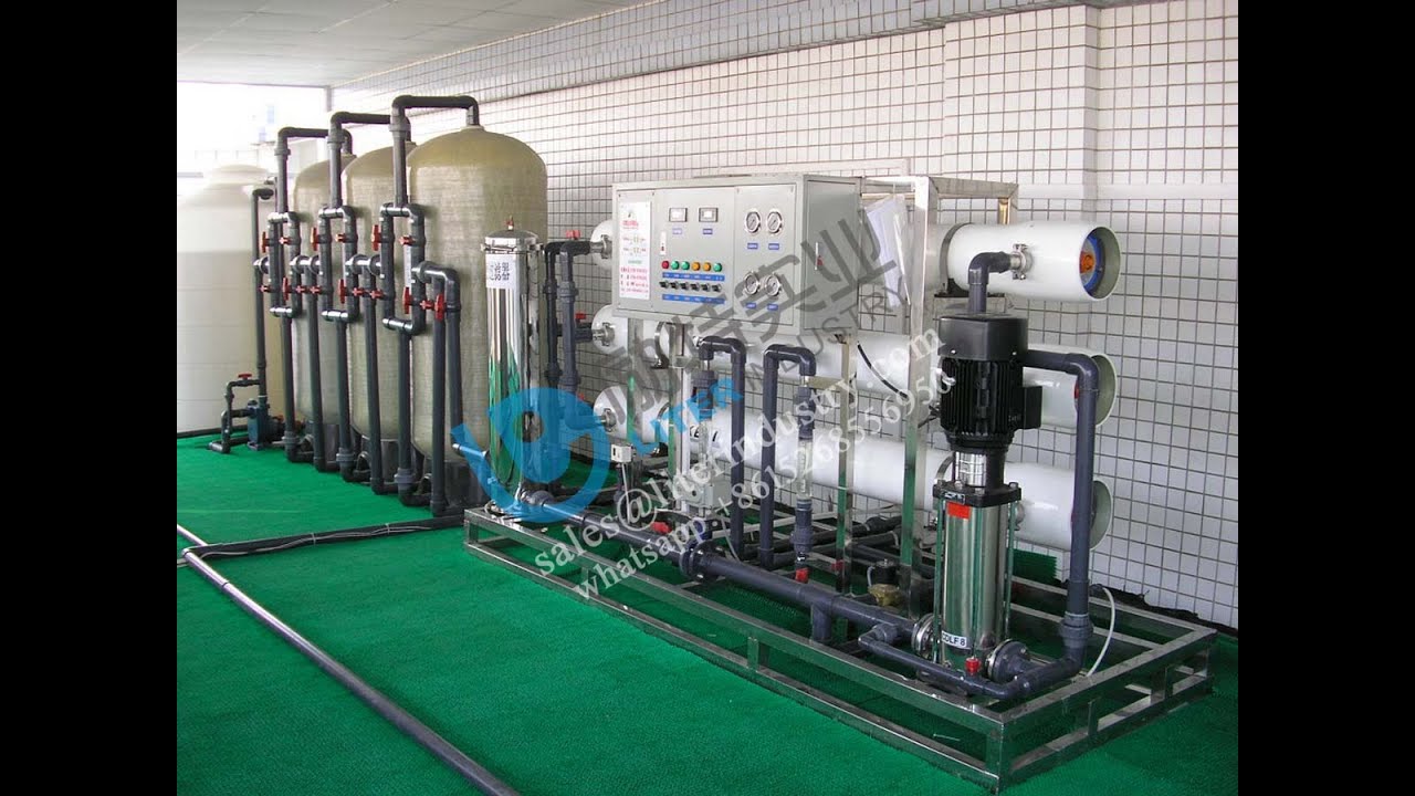 LT 6000LPH Two Stages RO Plant