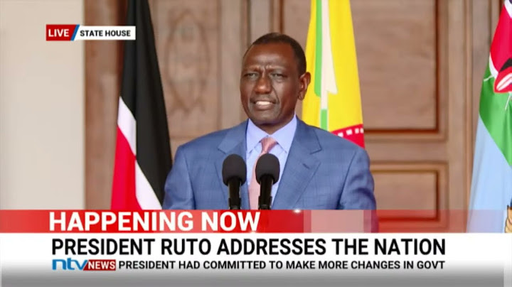 President Ruto addresses the nation; parliament will vet the nominations of the new CSs and AG
