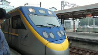 VID_20210122#臺鐵區間車進站07h32m新營往潮州，大約半小時到達善化，50分鐘到達臺南府城，一小時到達中洲、大湖之後是路竹（車程66分鐘）要去高雄#佛陀紀念館的，到九曲堂下車改搭東南客運