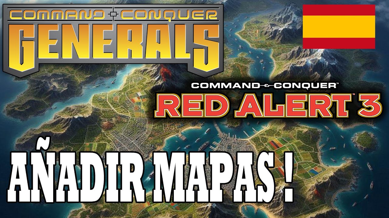 AÑADIR MAPAS EN COMMAND & CONQUER EN 2024 !! - YouTube