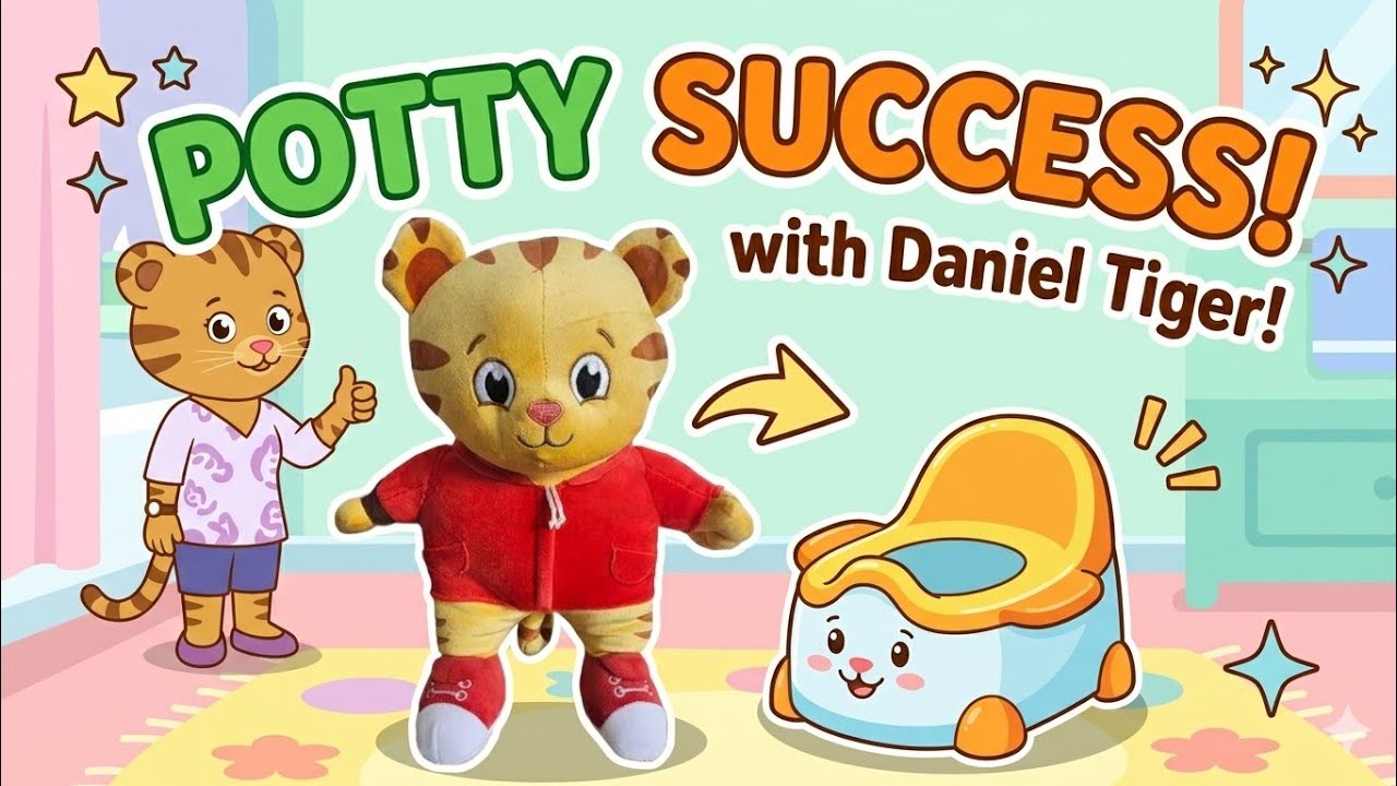 Daniel Tiger Potty Anywhere! Daniel Tiger Neighborhood POTTY TRAINING ...