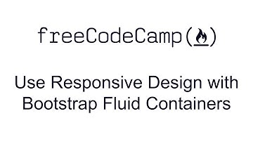 Use Responsive Design with Bootstrap Fluid Containers