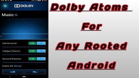 Dolby Atmos For Any Rooted & Unrooted Android mobile|Telugu|
