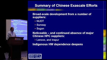 Exascale Update from Hyperion Research