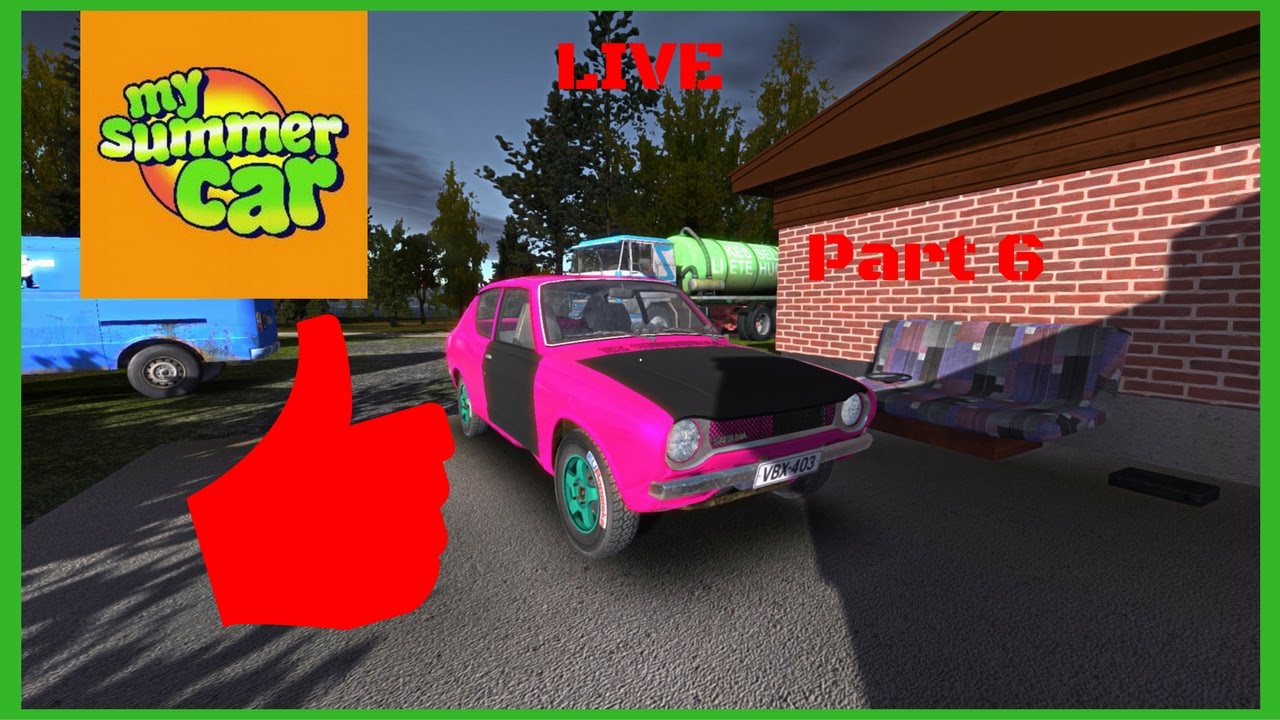 My Summer Car LIVE Part 6 YouTube